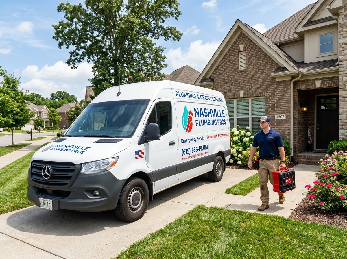 Nashville Plumber Expert Mobile Service Vans Dispatched Daily